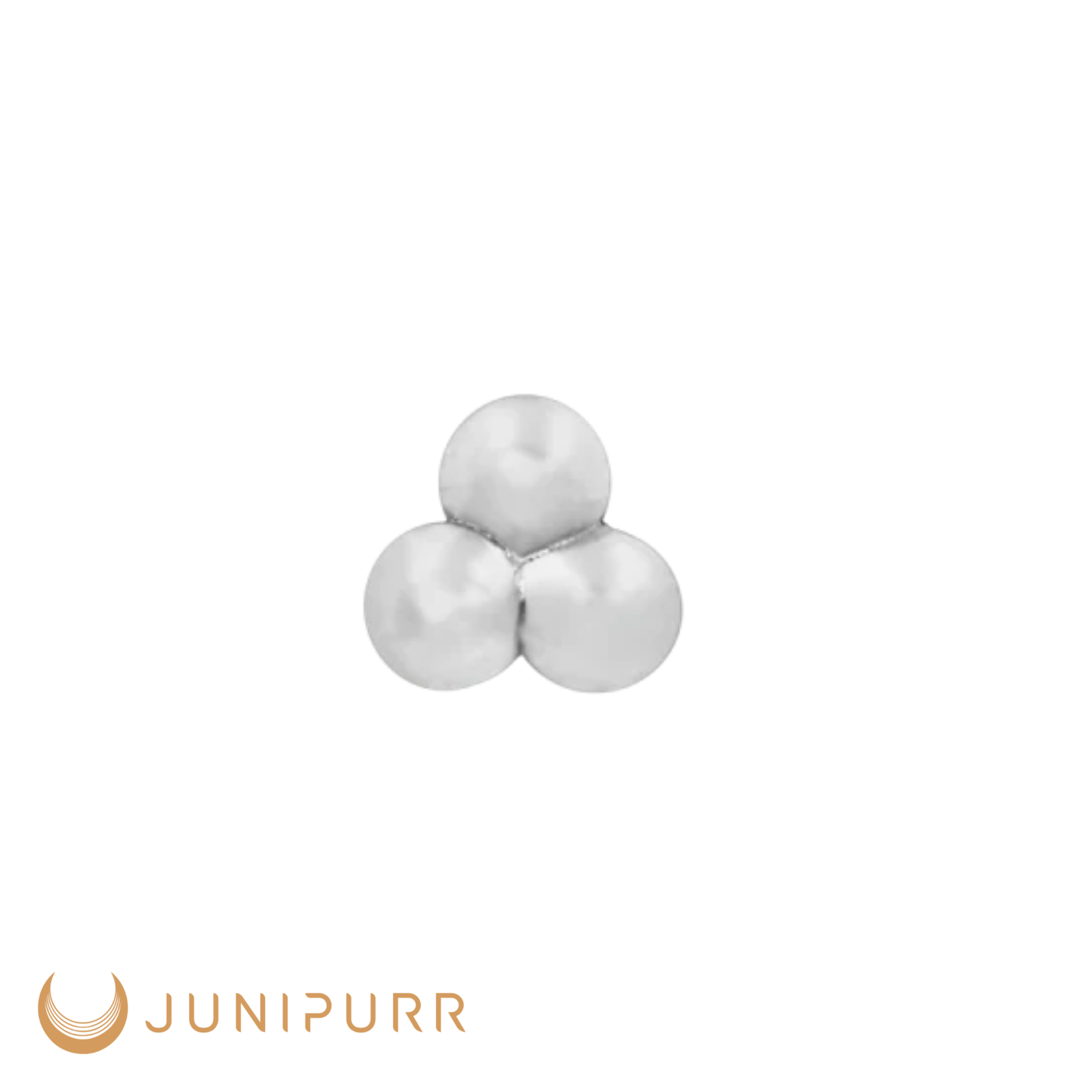 Junipurr Jewelry 14k Gold Tri-bead