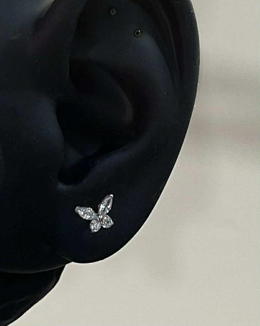 Astrid by Akimi · Implant Grade Titanium · Internally Threaded Flatback