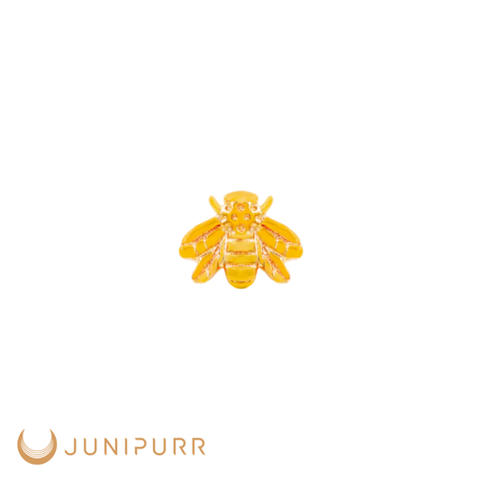 Junipurr 14k Gold Bee