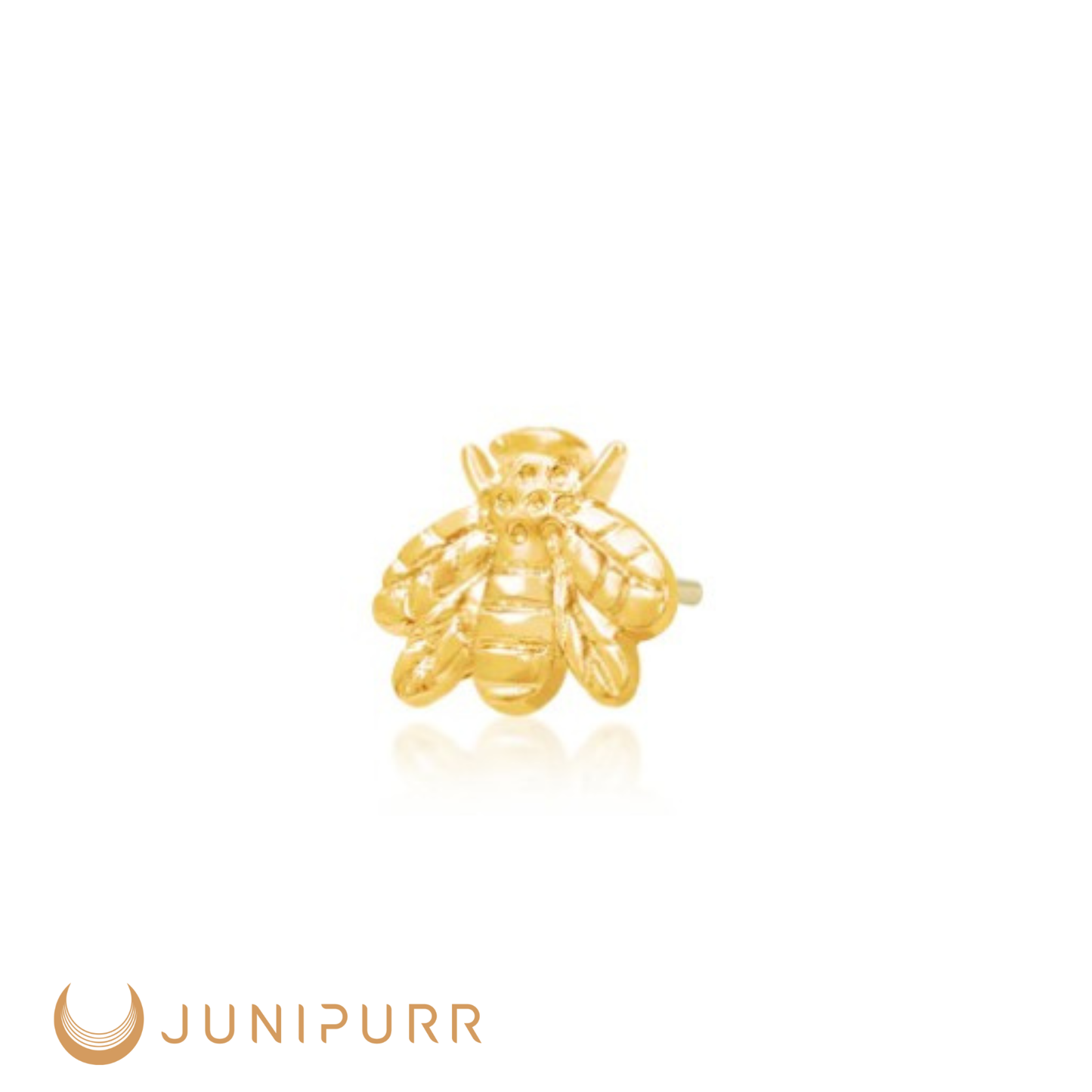 Junipurr 14k Gold Bee