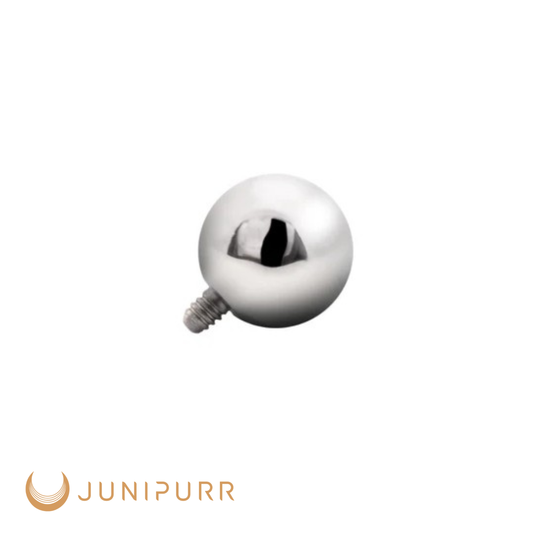 Junipurr 16G Titanium Ball - Threaded