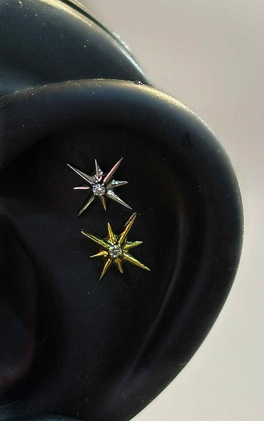 La Lune by Akimi · Implant Grade Titanium · Internally Threaded Flatback
